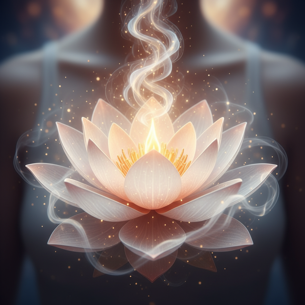 हृदय कमल में आत्मज्योति